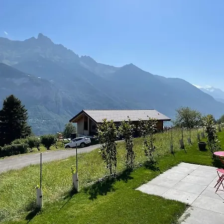 2,5 Pieces Neuf Avec Terrasse * Verossaz