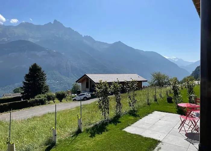 2,5 Pieces Neuf Avec Terrasse * Verossaz